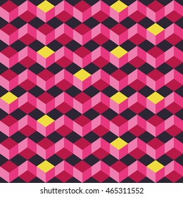 Seamless vector background with abstract geometric pattern. Print. Repeating background. Cloth design, wallpaper.