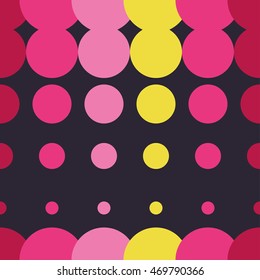 Seamless vector background with abstract geometric pattern. Print. Repeating background. Cloth design, wallpaper.
