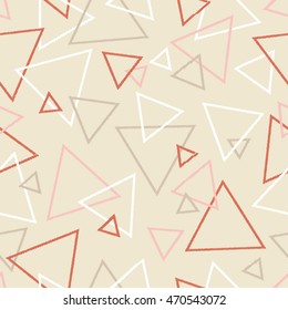 Seamless vector background with abstract geometric pattern. Print. Repeating background. Cloth design, wallpaper.
