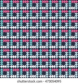 Seamless vector background with abstract geometric pattern. Print. Repeating background. Cloth design, wallpaper.