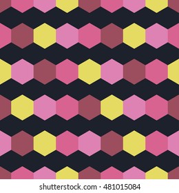 Seamless vector background with abstract geometric pattern. Print. Repeating background. Cloth design, wallpaper.