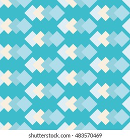 Seamless vector background with abstract geometric pattern. Print. Repeating background. Cloth design, wallpaper.
