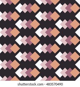 Seamless vector background with abstract geometric pattern. Print. Repeating background. Cloth design, wallpaper.
