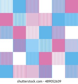 Seamless vector background with abstract geometric pattern. Print. Repeating background. Cloth design, wallpaper.
