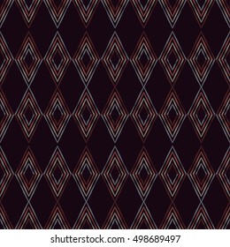 Seamless vector background with abstract geometric pattern. Print. Repeating background. Cloth design, wallpaper.