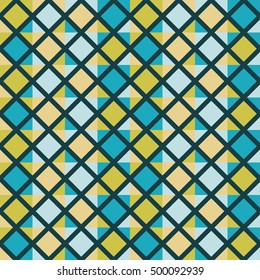 Seamless vector background with abstract geometric pattern. Print. Repeating background. Cloth design, wallpaper.