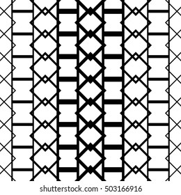 Seamless vector background with abstract geometric pattern. Print. Repeating background. Cloth design, wallpaper.