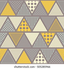 Seamless vector background with abstract geometric pattern. Print. Repeating background. Cloth design, wallpaper.