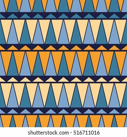 Seamless vector background with abstract geometric pattern. Print. Repeating background. Cloth design, wallpaper.
