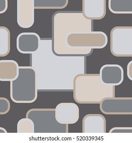 Seamless vector background with abstract geometric pattern. Print. Repeating background. Cloth design, wallpaper.