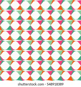 Seamless vector background with abstract geometric pattern. Print. Repeating background. Cloth design, wallpaper.
