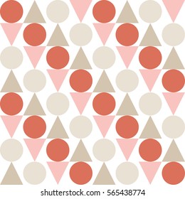 Seamless vector background with abstract geometric pattern. Print. Repeating background. Cloth design, wallpaper.