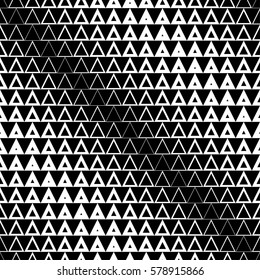 Seamless vector background with abstract geometric pattern. Halftone. Print. Repeating background. Cloth design, wallpaper.
