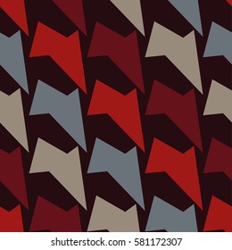 Seamless vector background with abstract geometric pattern. Print. Repeating background. Cloth design, wallpaper.