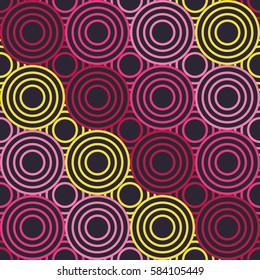 Seamless vector background with abstract geometric pattern. Print. Repeating background. Cloth design, wallpaper.