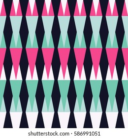 Seamless vector background with abstract geometric pattern. Print. Repeating background. Cloth design, wallpaper.