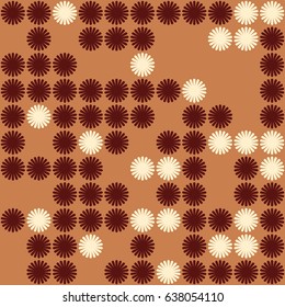 Seamless vector background with abstract geometric pattern  
