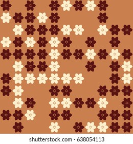 Seamless vector background with abstract geometric pattern  