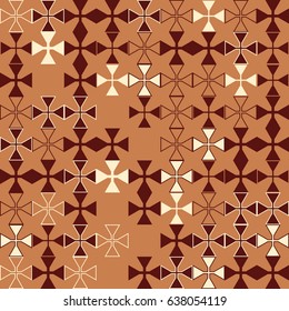 Seamless vector background with abstract geometric pattern  