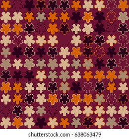 Seamless vector background with abstract geometric pattern  
