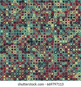 Seamless vector background with abstract geometric pattern 