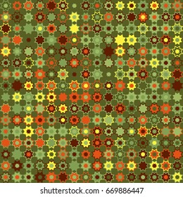 Seamless vector background with abstract geometric pattern 