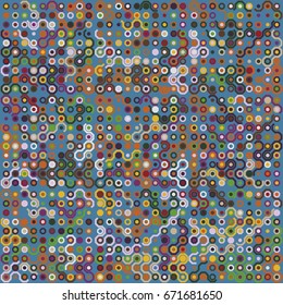 Seamless vector background with abstract geometric pattern 