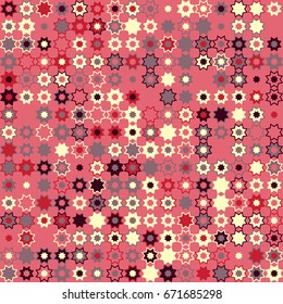 Seamless vector background with abstract geometric pattern 