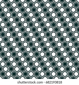 Seamless vector background with abstract geometric pattern 