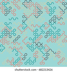 Seamless vector background with abstract geometric pattern 