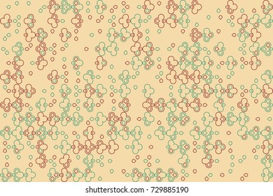 Seamless vector background with abstract geometric pattern 