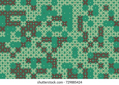 Seamless vector background with abstract geometric pattern 