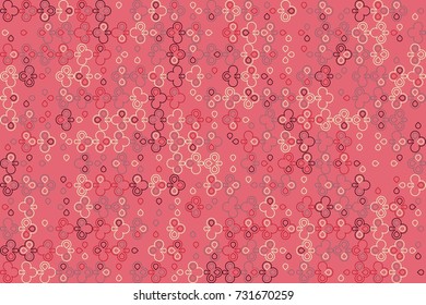 Seamless vector background with abstract geometric pattern 