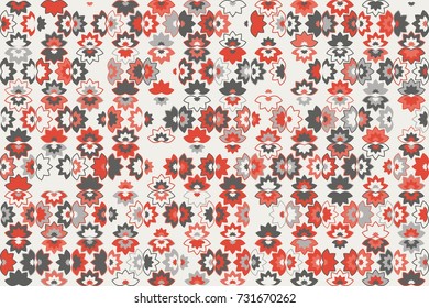 Seamless vector background with abstract geometric pattern 