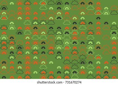 Seamless vector background with abstract geometric pattern 