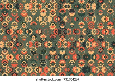 Seamless vector background with abstract geometric pattern 