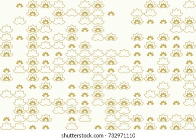 Seamless vector background with abstract geometric pattern 