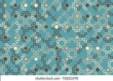 Seamless vector background with abstract geometric pattern 