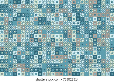 Seamless vector background with abstract geometric pattern 