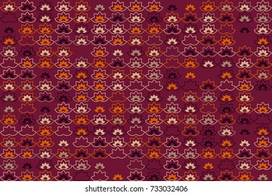 Seamless vector background with abstract geometric pattern 