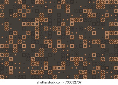 Seamless vector background with abstract geometric pattern 