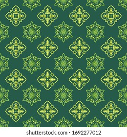 Fondo vectorial transparente con adorno abstracto. Diseño textil universal con motivos étnicos orientales. Patrón para impresión en tela.