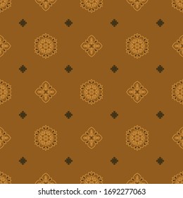 Fondo vectorial transparente con adorno abstracto. Diseño textil universal con motivos étnicos orientales. Patrón para impresión en tela.