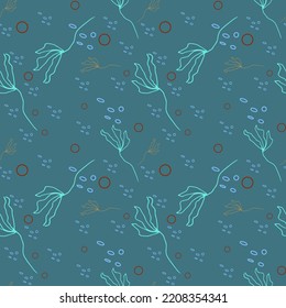 Seamless vector background with abstract ornaments. Retro bright summer background. Vintage exotic print. Black and white modern abstract seamless pattern for textile design.