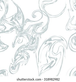Seamless vector background. Seamless abstract pattern for printing textile, wallpaper, wrapping paper. Abstract  black and white pattern with blur spots.