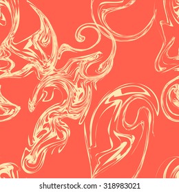 Seamless vector background. Seamless abstract pattern for printing textile, wallpaper, wrapping paper. Abstract  colorful pattern with blur spots.