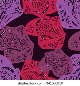 Seamless vector background. Seamless abstract pattern for printing textile, wallpaper, wrapping paper. Abstract  colorful pattern