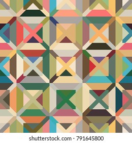 seamless vector background with abstract shapes