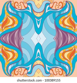 seamless vector background in beautiful colors
