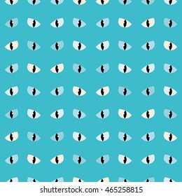 
Seamless vector background with cat's eyes. Print. Repeating background. Cloth design, wallpaper.